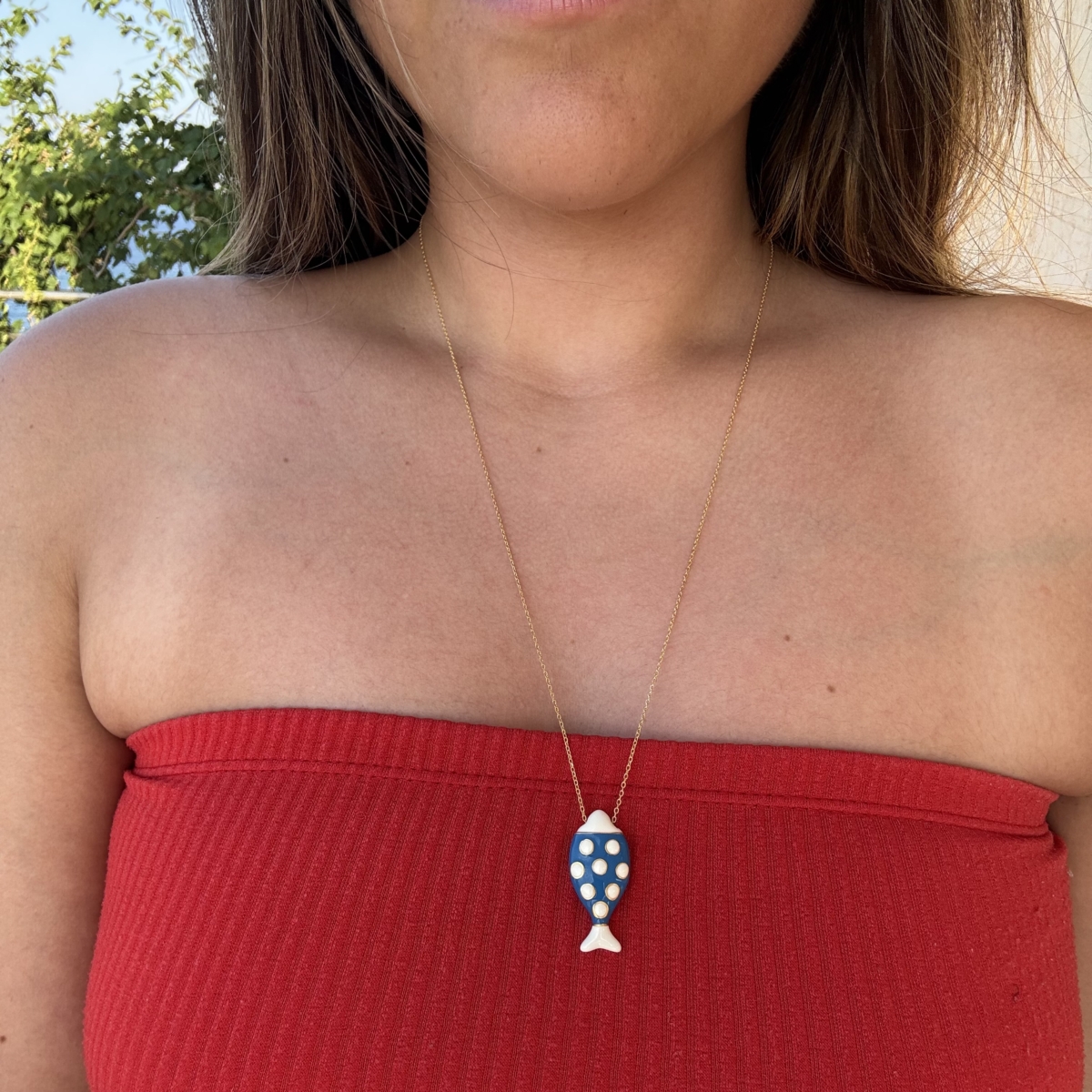 “Sargus” pendant with chain - Image 2