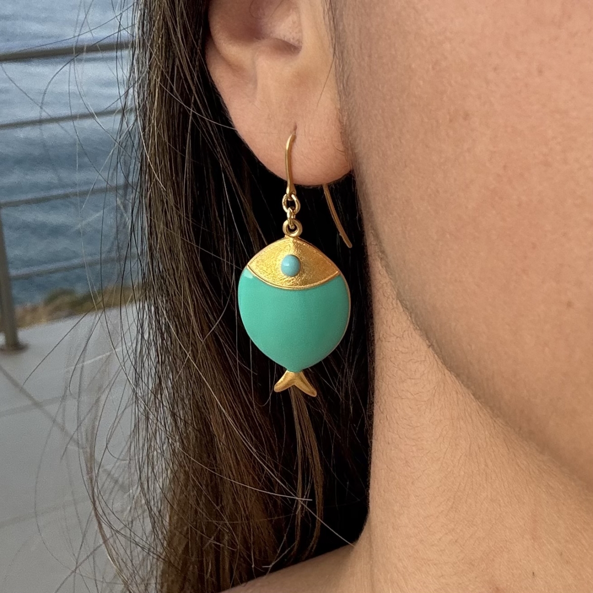 Sea bream earrings - Image 3