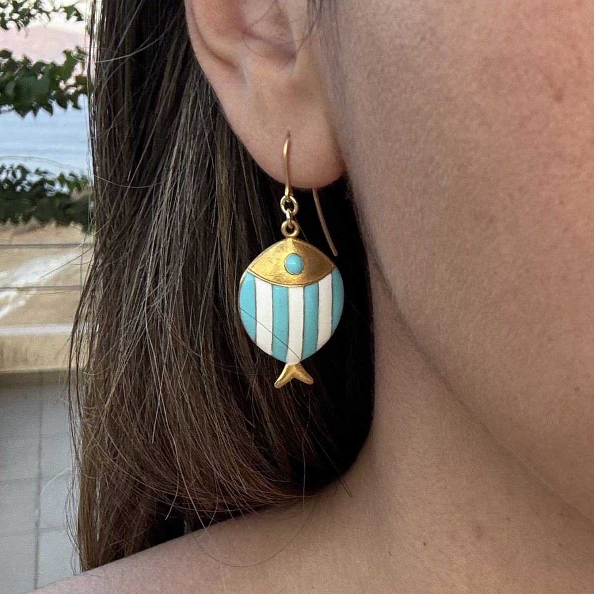 Sea bream earrings - Image 2