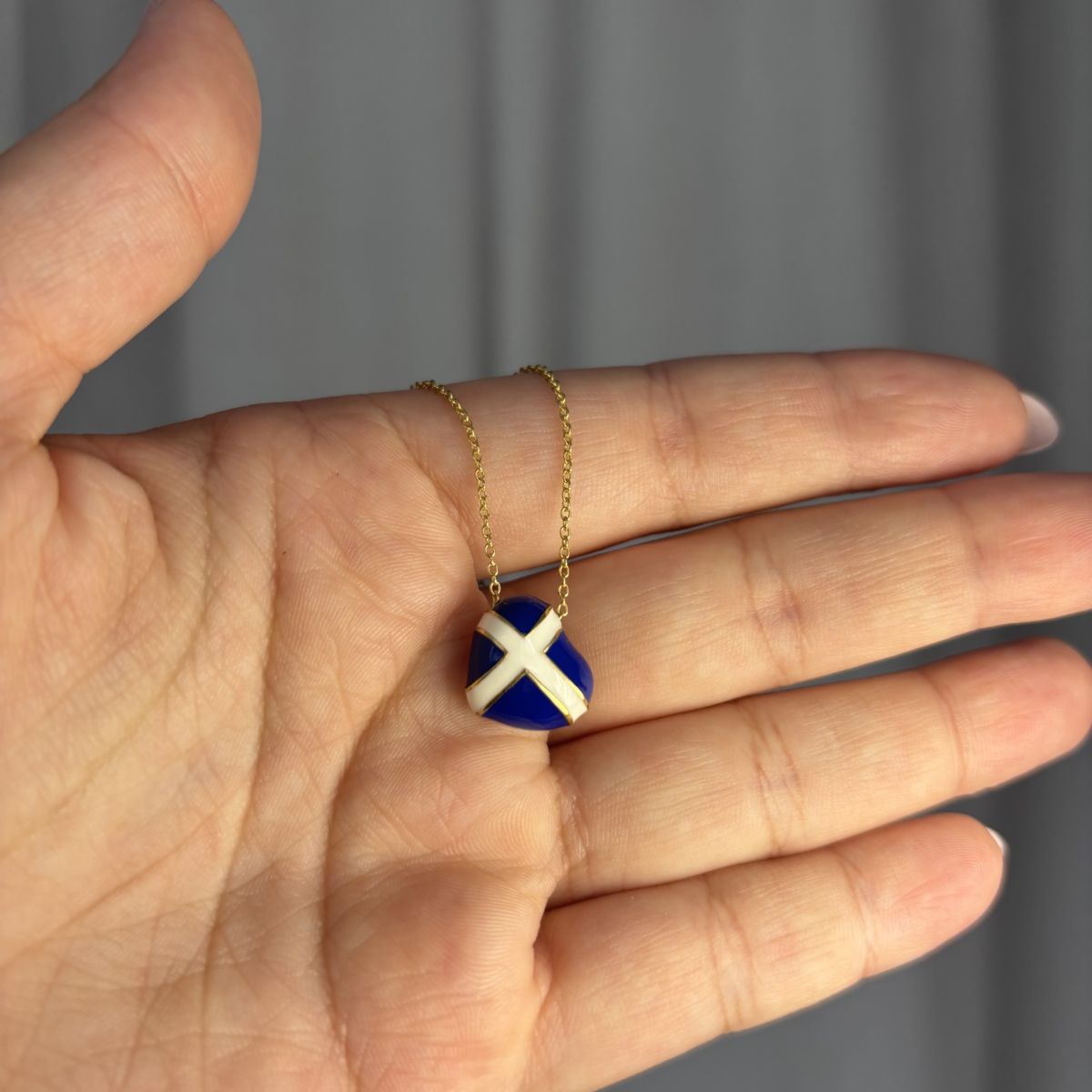 Old Greek flag pendant - Image 3